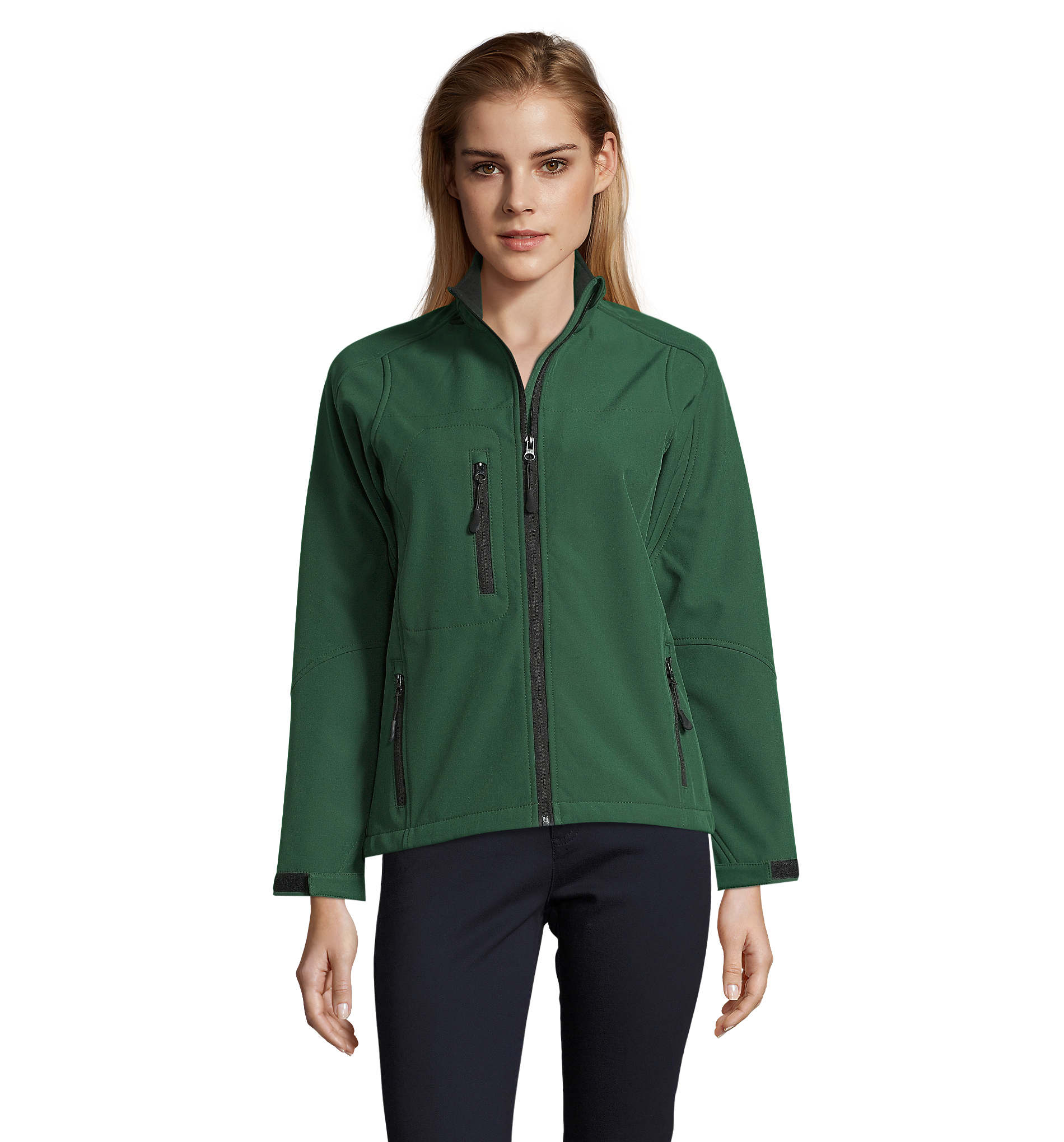 Veste softshell personnalisée femme ROXY Vert bouteille